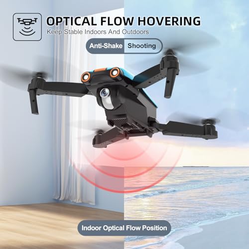 Drone with 4K Camera, Foldable FPV Drone, 26 Mins Flight Time, Brushless Motor, 2 Batteries O723