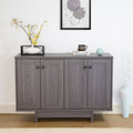 47x22W Distressed Grey Sideboard Storage Cabinet M7855