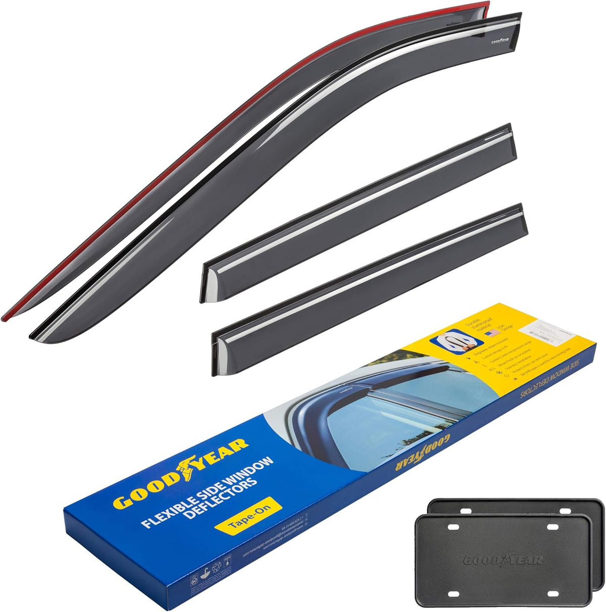 4 pcs Tape-on Rain Guards K989194
