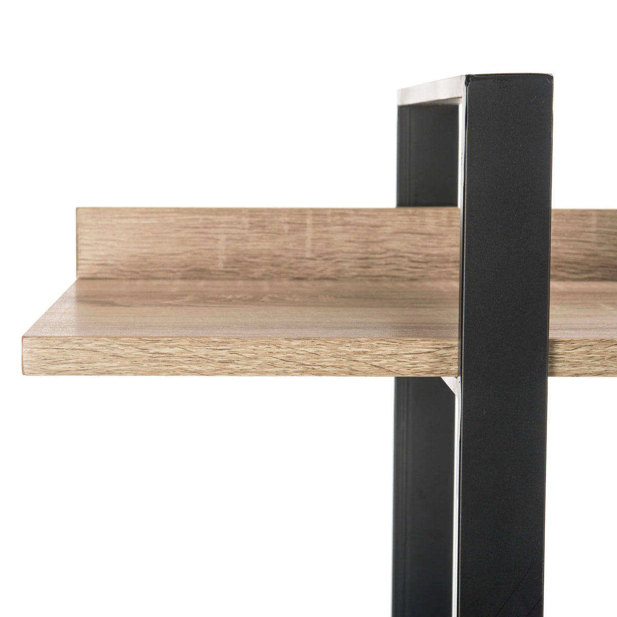 Oak Black 4 Tier Etagere K401