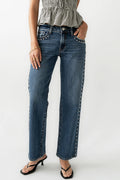 Studded Baggy Jeans C7613