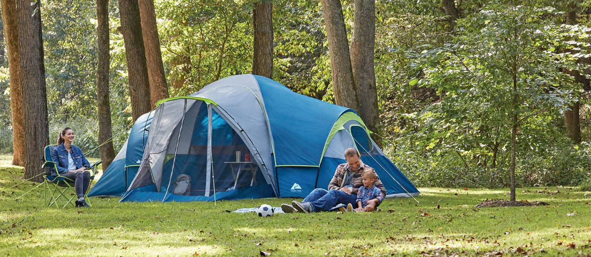 10-Person Modified Dome Tent with Screen Porch D15239