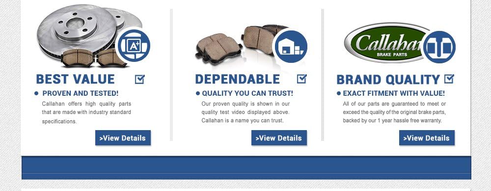 Semi-Loaded Caliper Assembly Pair Set F559