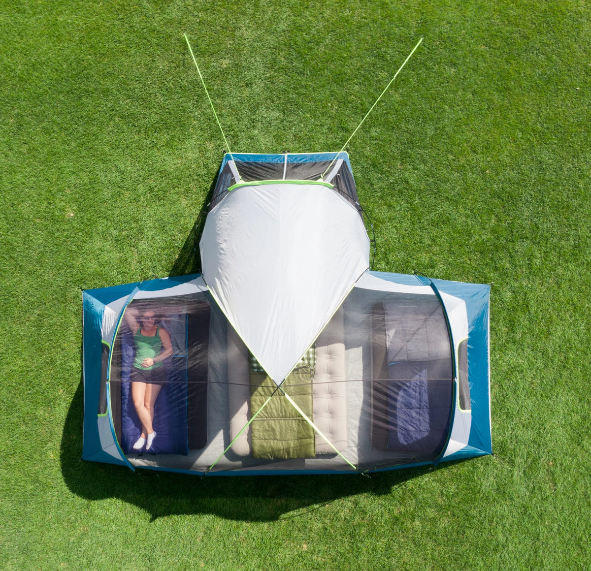 10-Person Modified Dome Tent with Screen Porch D15239