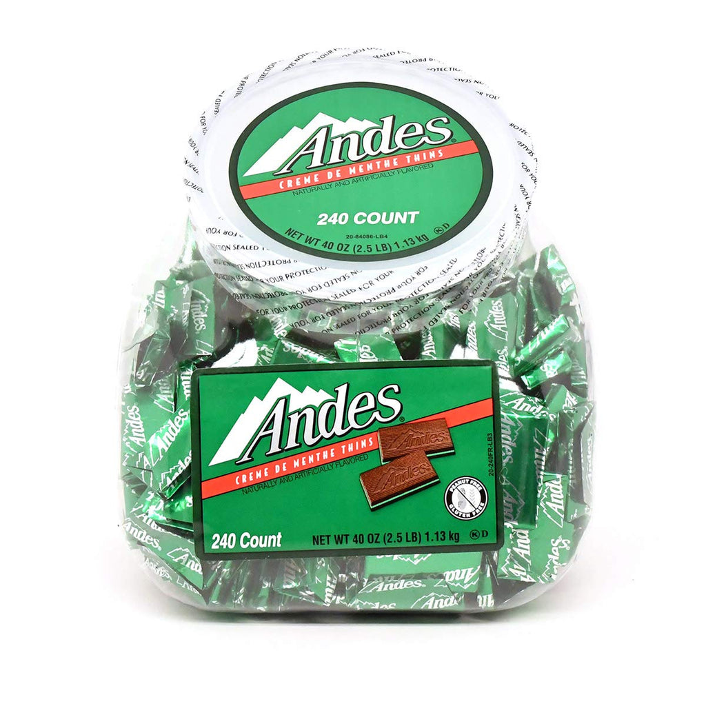 2.5 Pounds Rectangular Chocolate Sandwich Mint Candies T12022