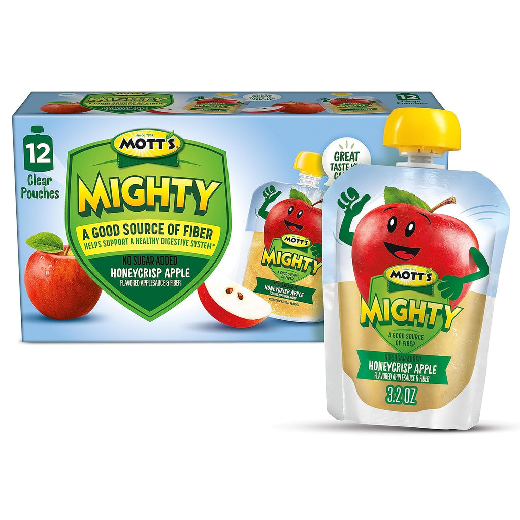 12 Pack 3.2 Oz Honeycrisp Apple Applesauce Pouches N857621