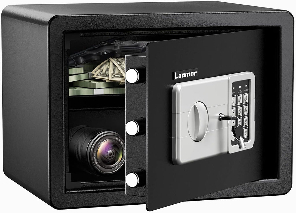 2.05 Cubic Feet Black Security Safe with LCD Digital Screen Q62345