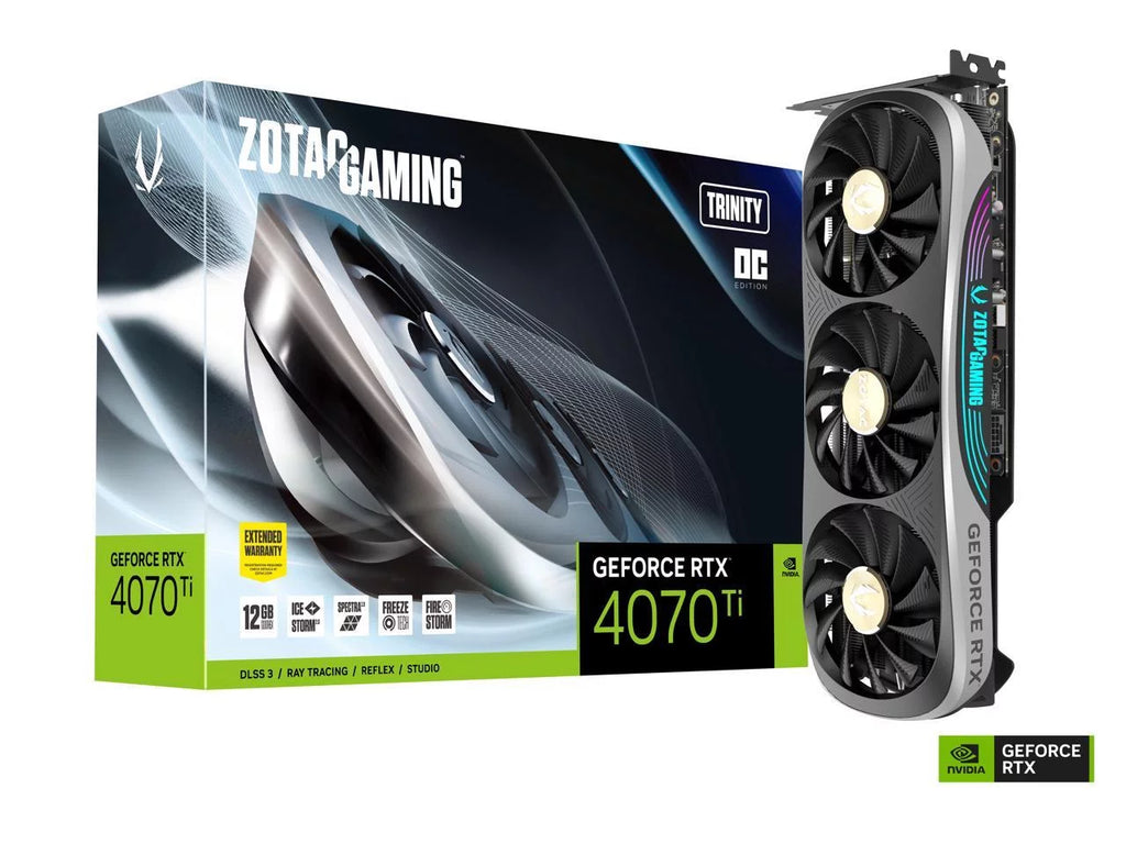 GeForce RTX 4070 Ti 12GB GDDR6X 192-bit 21 Gbps PCIE 4.0 Gaming Graphics Card V176