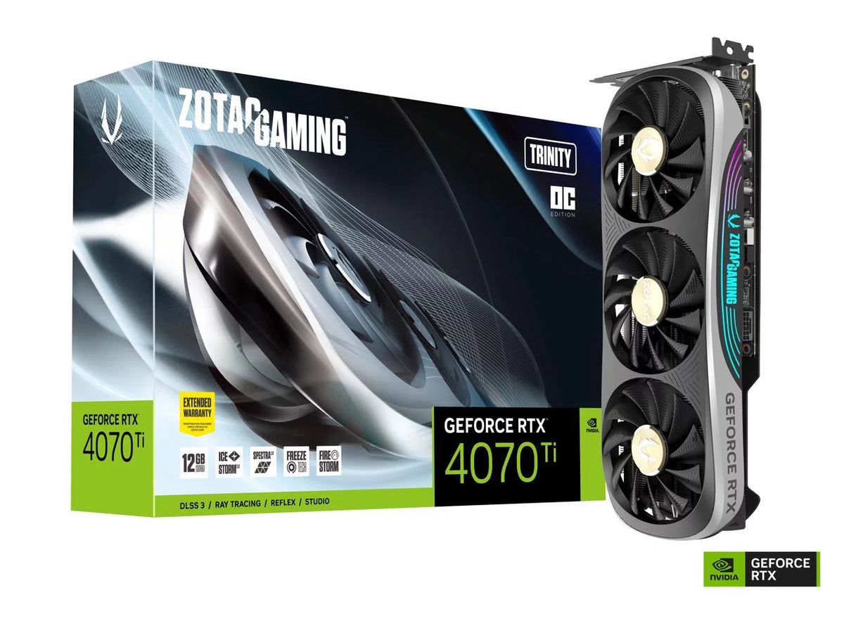 GeForce RTX 4070 Ti 12GB GDDR6X 192-bit 21 Gbps PCIE 4.0 Gaming Graphics Card V176