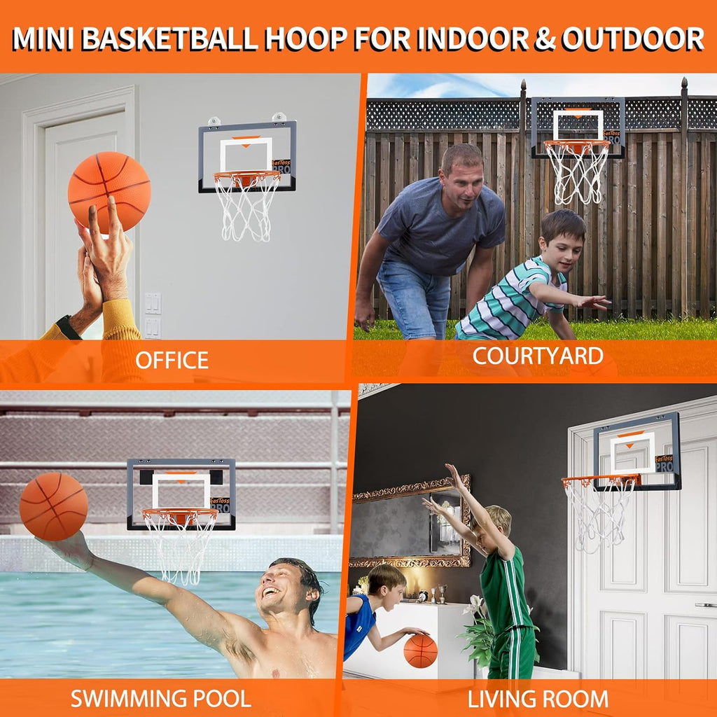 Transparent Mini Basketball Hoop K19401