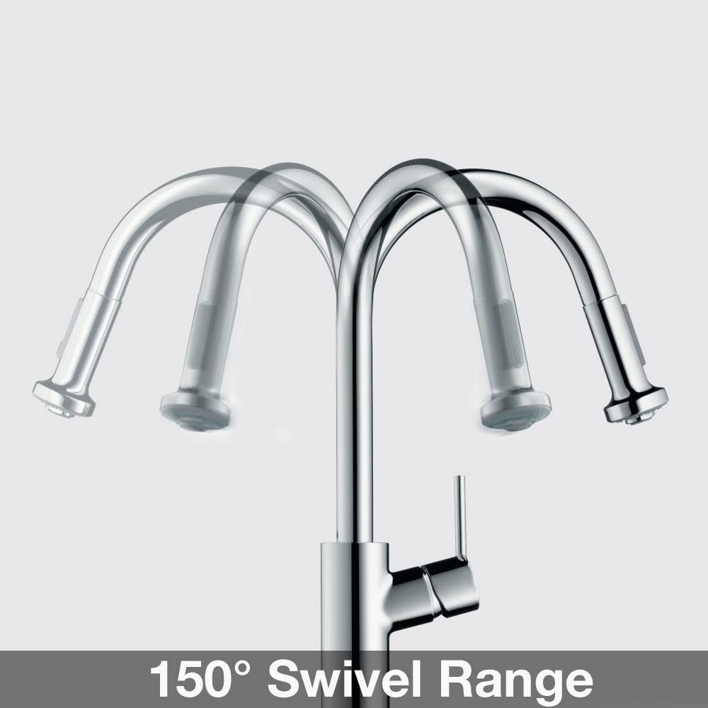 Chrome Kitchen Faucet N650