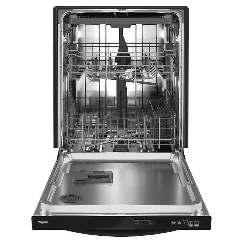 Black Built-In Dishwasher with Third Level Rack J542