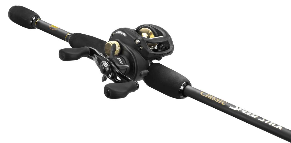 Black Baitcast Reel and Fishing Rod Combo L159570