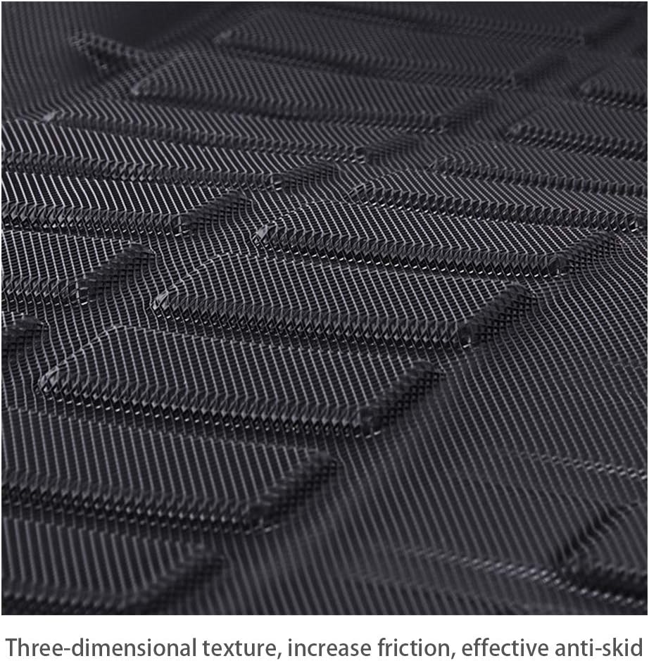 Black Pack of 2 Heavy Duty Rubber Trunk Liner Tray R588426