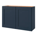 Navy Square Door Wall Cabinet A359