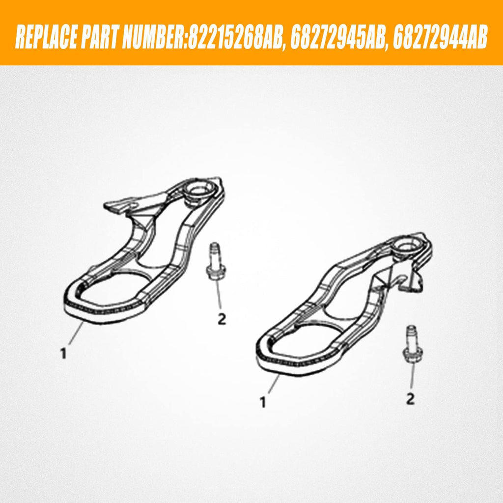 Front Tow Hooks with Hardware P580554