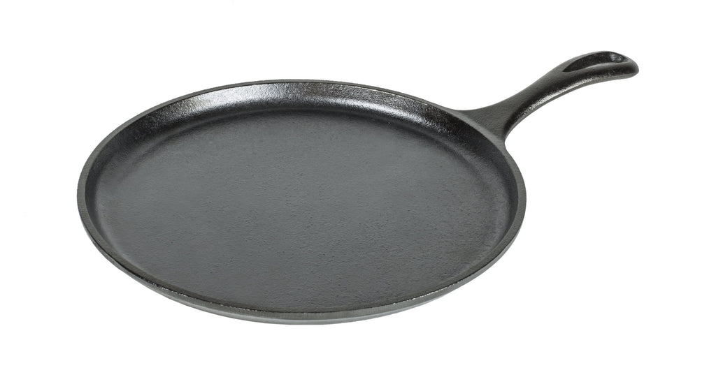 Cast Iron 10.5 Seasoned Round Griddle J2028
