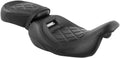 Two Up Leather Motorcycle Seat O24075