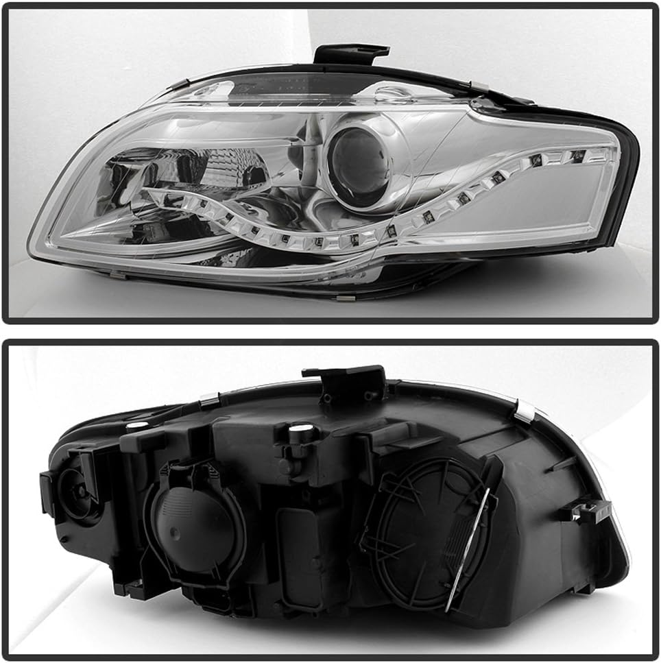Projector Headlights for 2006-2008 Audi A4 S4 B7 U84009