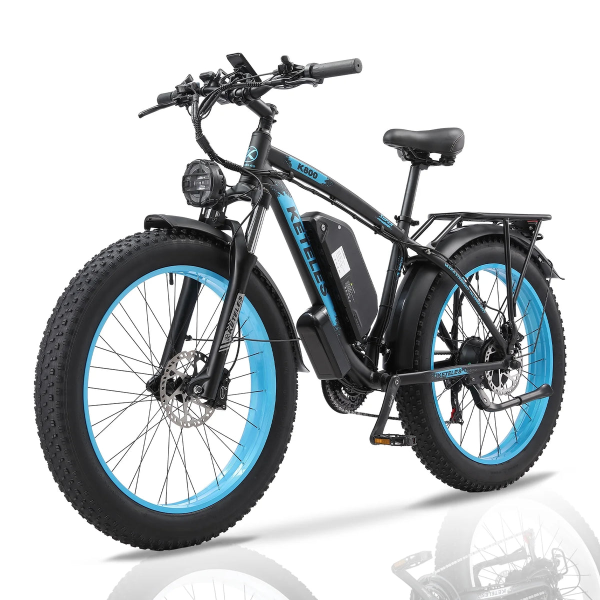 1000W 26 Fat Tire Electric Bike K401