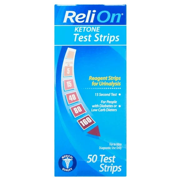 Ketone Test Strips 50 Count S67067