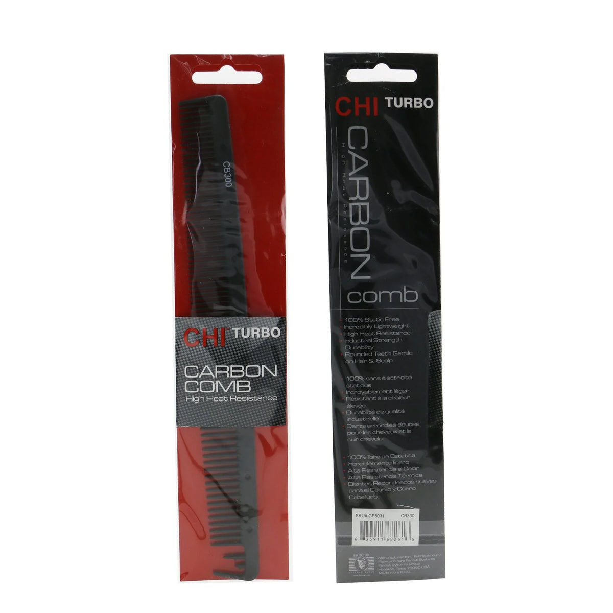 Turbo Carbon Dual Comb X7160