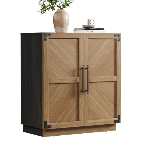 Sideboard Buffet Cabinet with Doors and Adjustable Shelves C75264