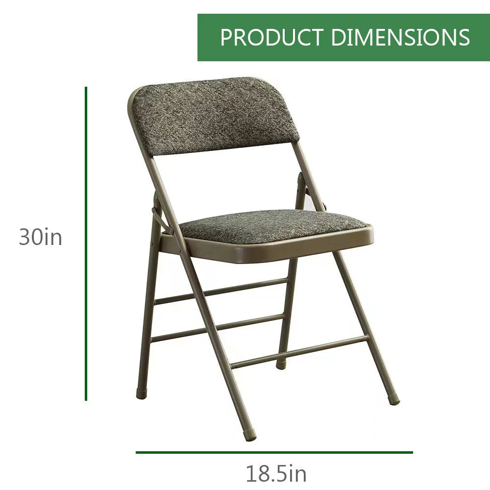 2-Pack Foam Padded Metal Folding Chair U564894