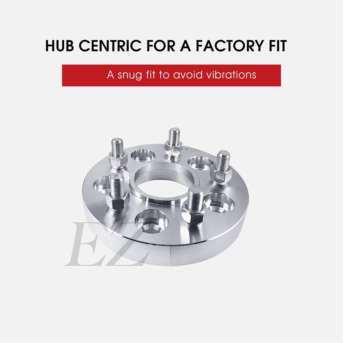 4 Hub Centric Wheel Adapters 5x4.5 1" N596