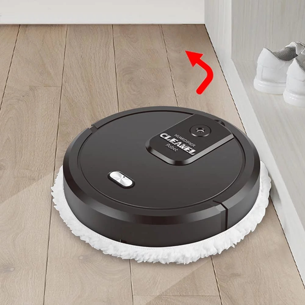 Robot Cleaner Wet+Dry Smart Mopping Machine USB Charging S1197