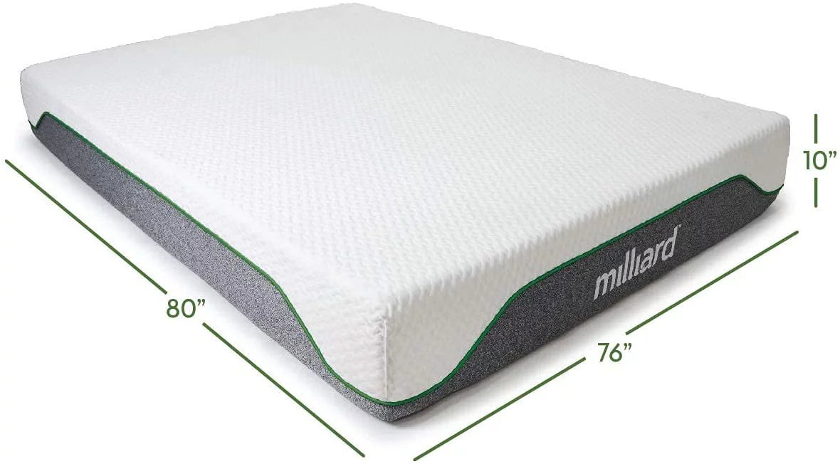 10 inch Firm Memory Foam Mattress Queen M782871
