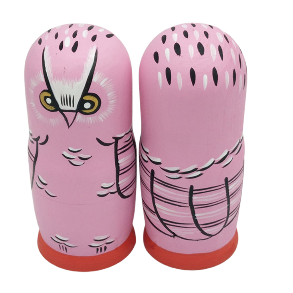 5Pcs/Set Wood Matryoshka Dolls O848154