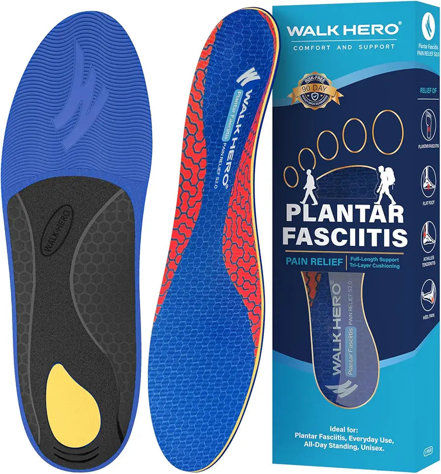 Arch Support Inserts Plantar Fasciitis Orthotic Insoles Z7045
