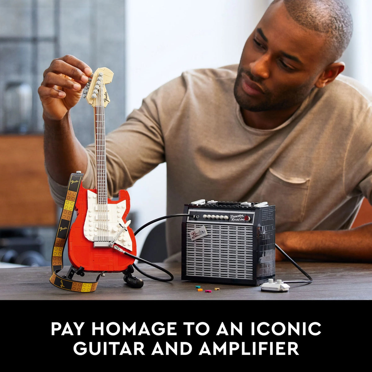 Guitar Model Building Set with Amplifier S616507