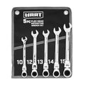 5-Piece Flex Head Ratcheting Wrench Set X653