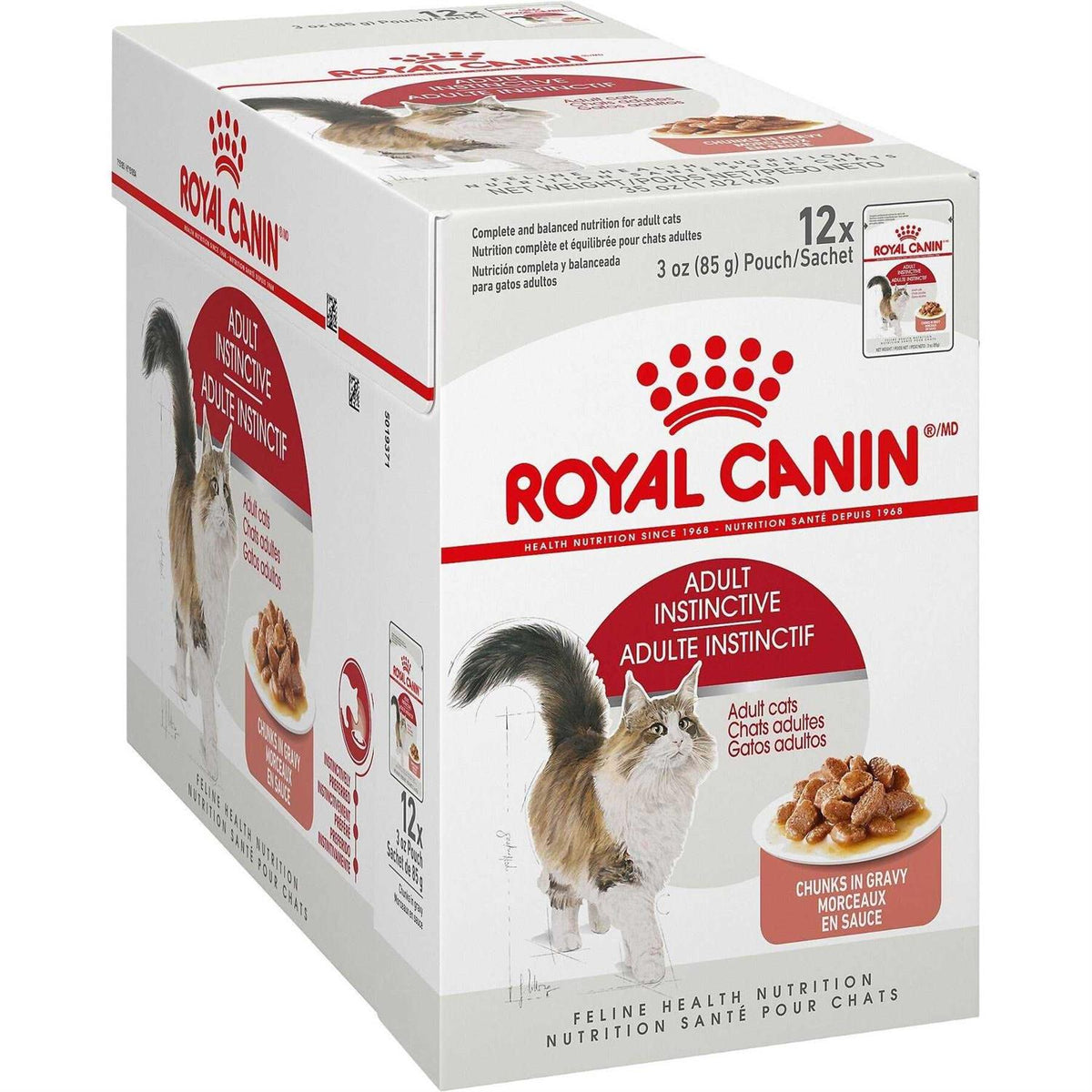 Adult Instinctive Chunks in Gravy Cat Food Pouch Y6083