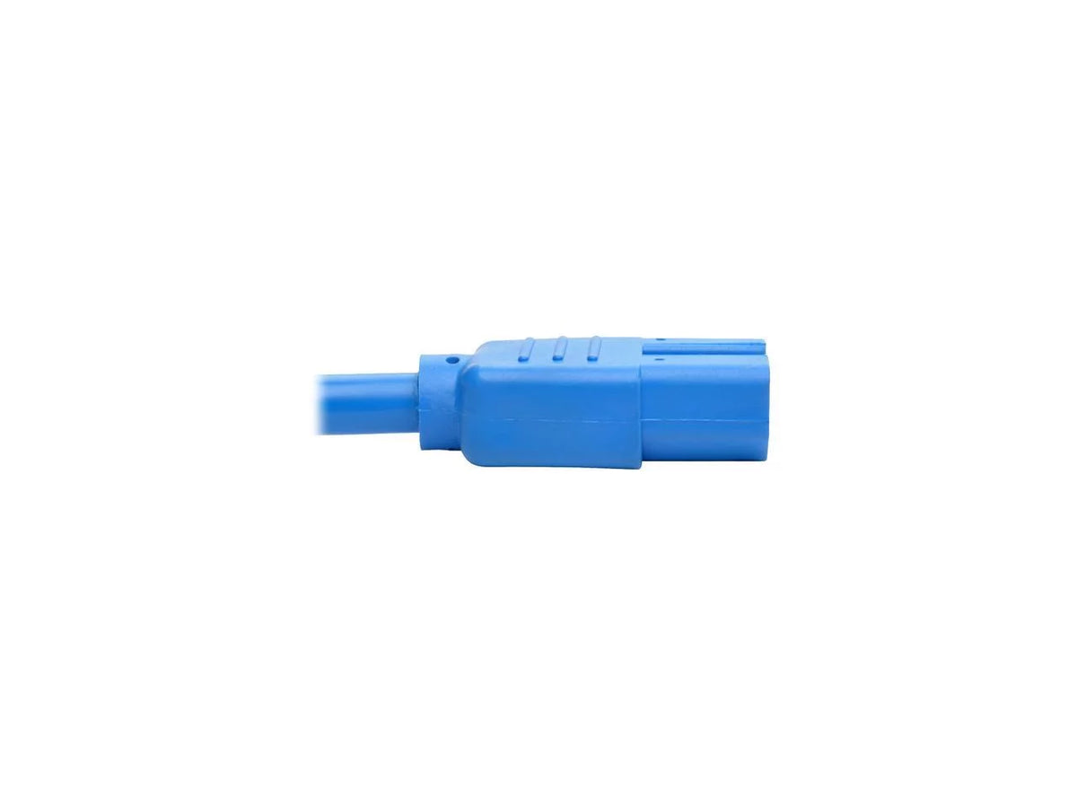 Heavy-Duty Computer Power Cord, 15A, 14 AWG, Blue, 6 ft. C721