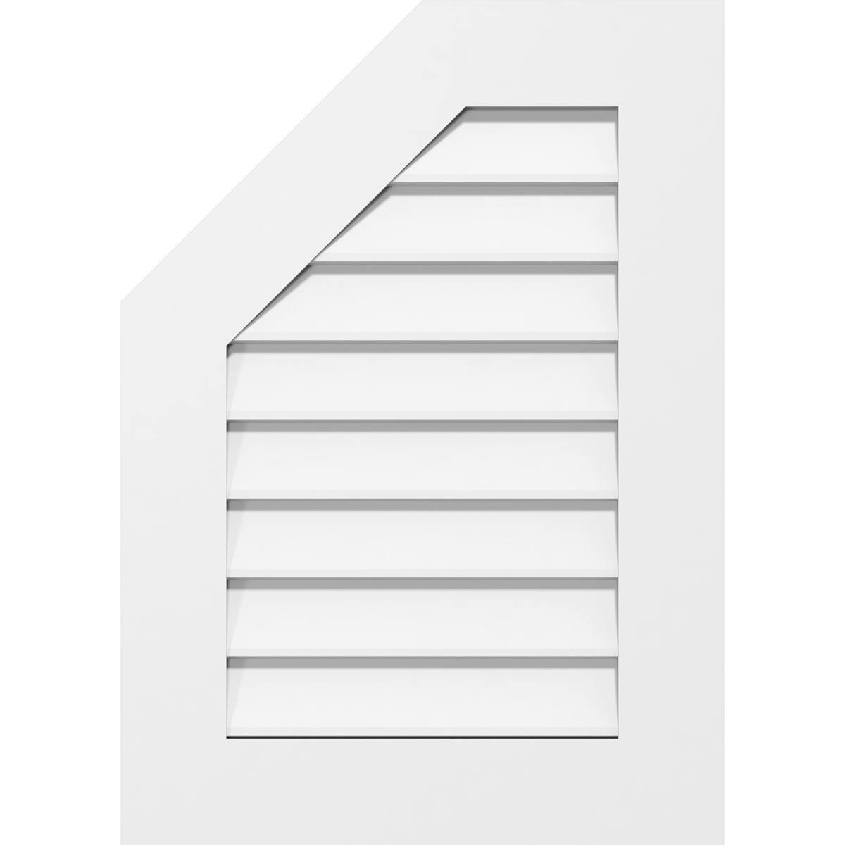 Octagonal Surface Mount PVC Gable Vent M78518