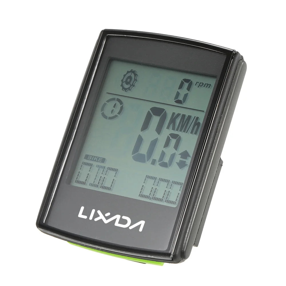 Wireless Cycling Computer with LCD Display Speed & Cadence Tracker R27727