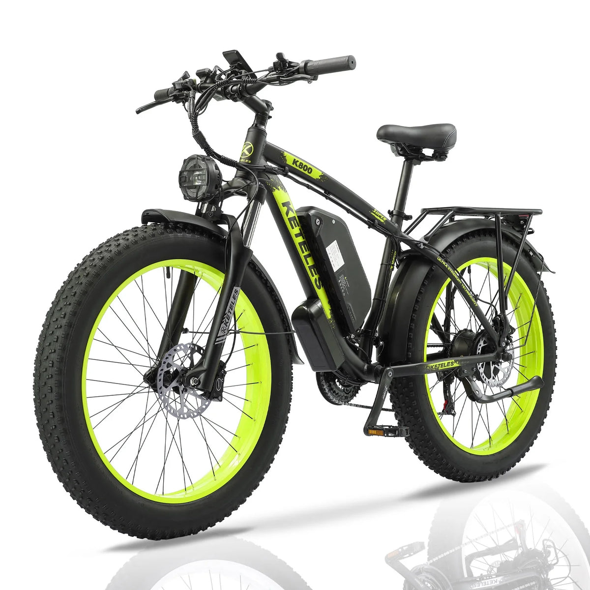 1000W 26 Fat Tire Electric Bike K401