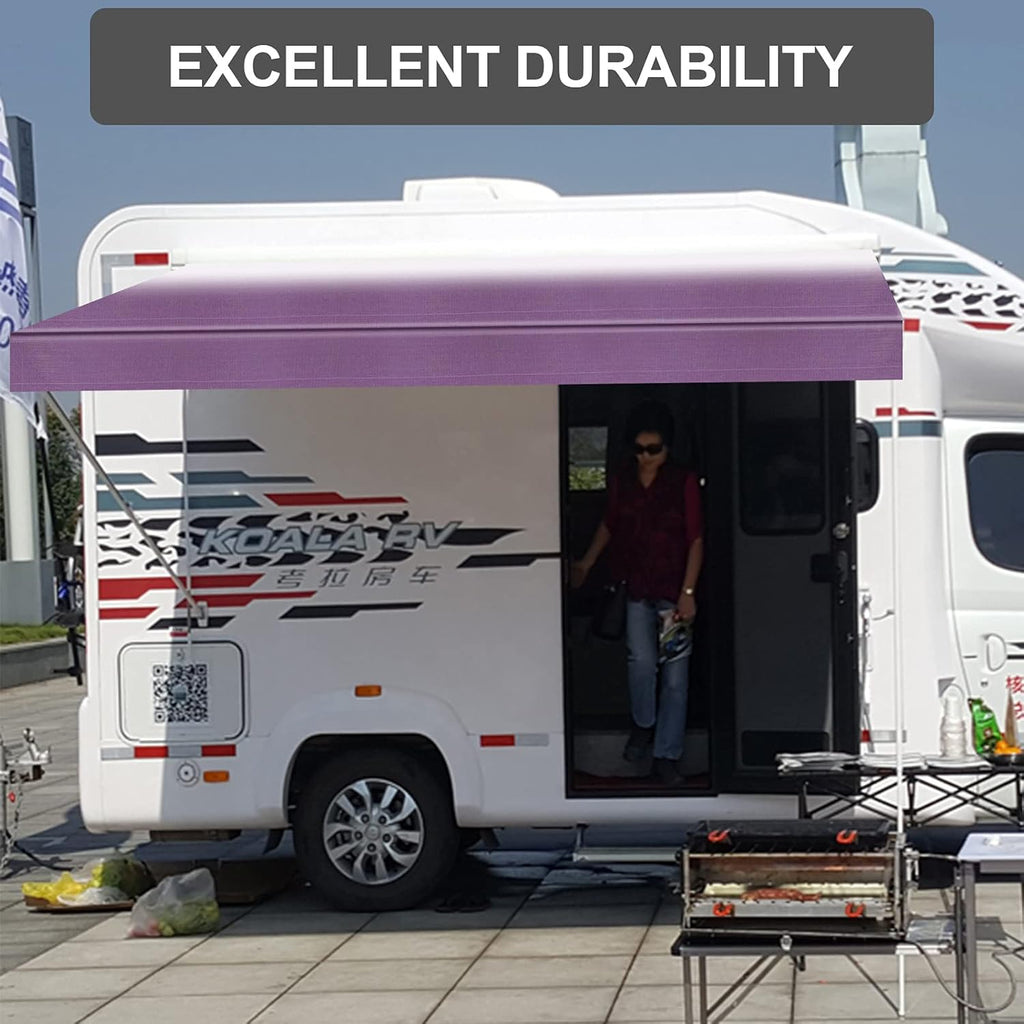 Waterproof Vinyl RV Awning Fabric Replacement - 18' P5787
