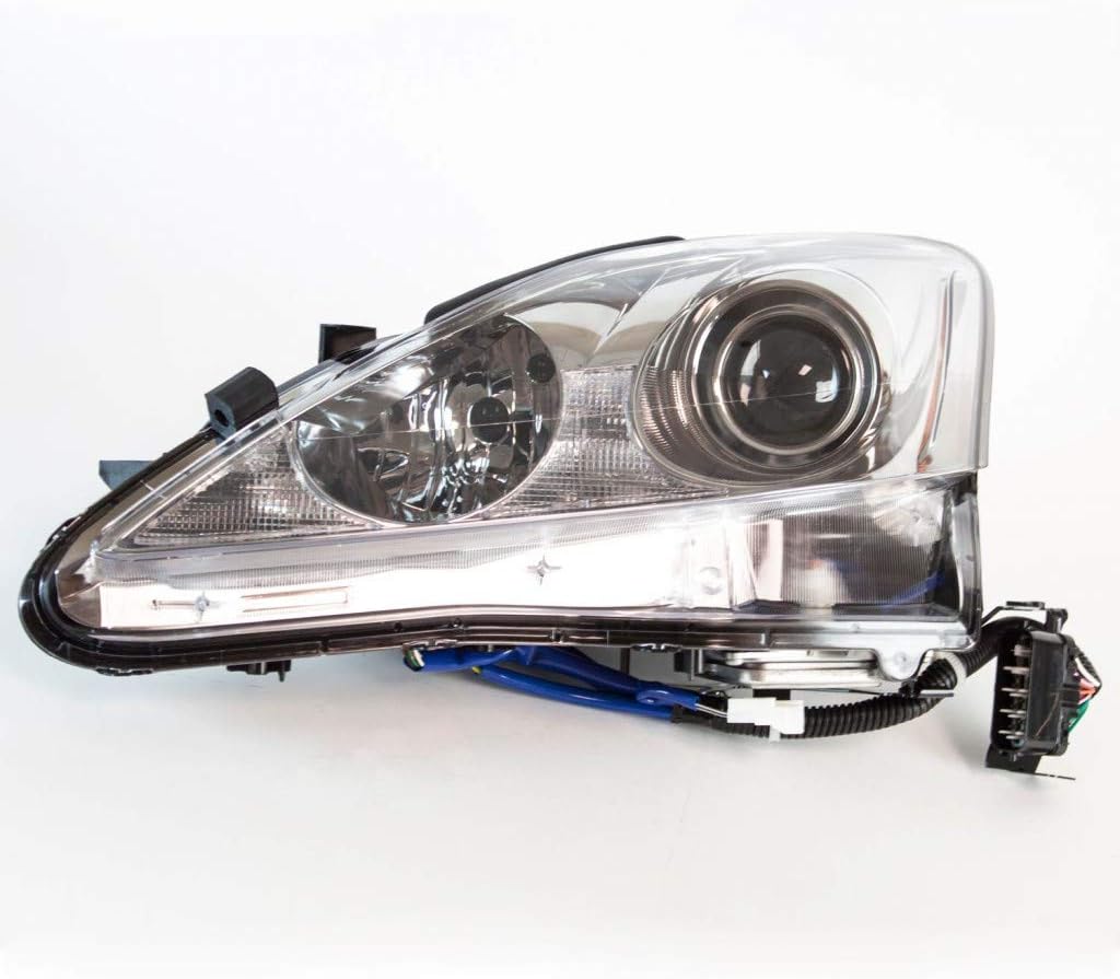 Driver Side Headlight Assembly for Lexus IS250 2009 2010 V4560