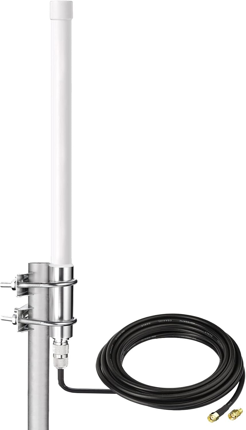 Lora Antenna 915mhz 4dbi with 10ft Cable Pack of 2 W897