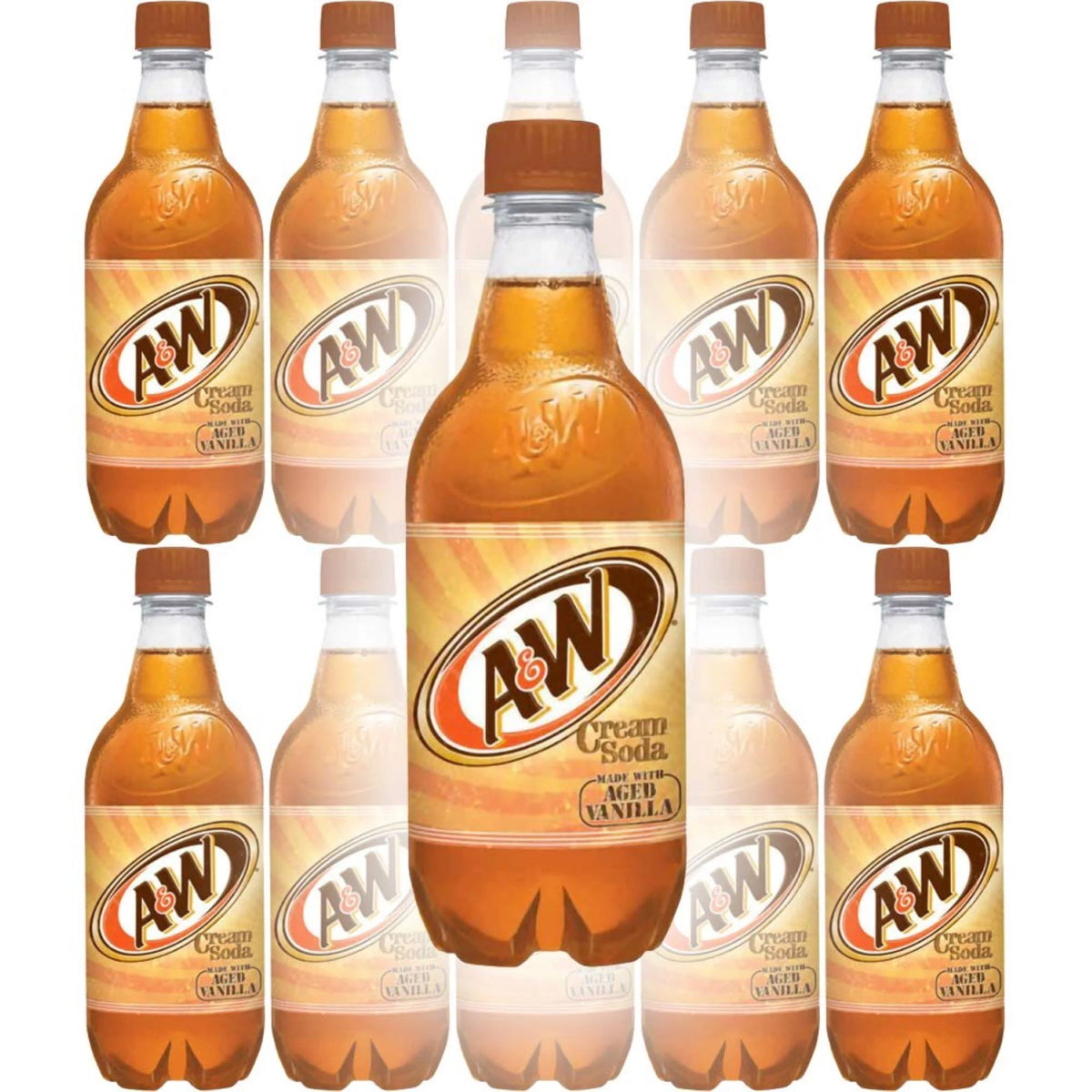 Cream Soda Pop 20oz Bottles, Quantity of 24 A24231