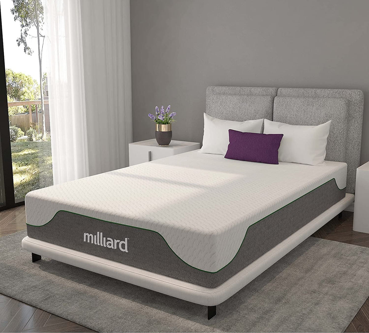 10 inch Firm Memory Foam Mattress Queen M782871