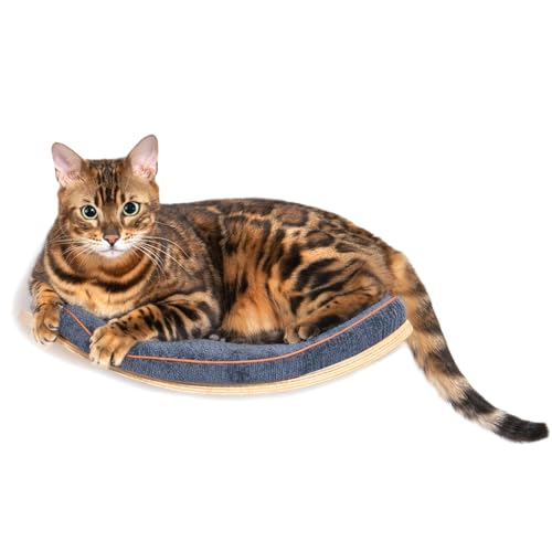 Cat Wall Shelves and Perch with Scratching Cushion S958348