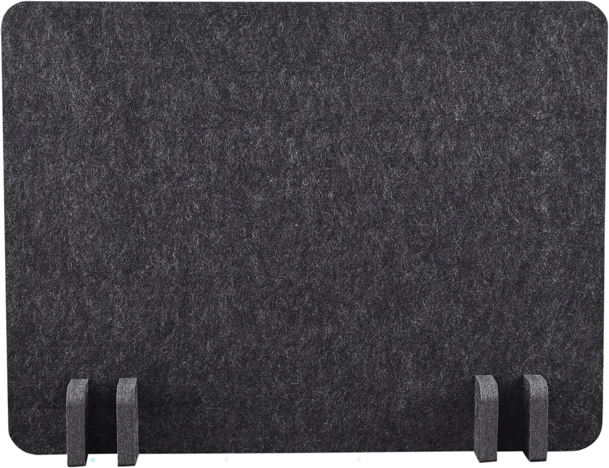 Castle Gray Acoustic Desk Divider 4-Pack T25570