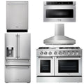 48 Dual Fuel Range, Range Hood, Refrigerator, Dishwasher, Microwave C553922