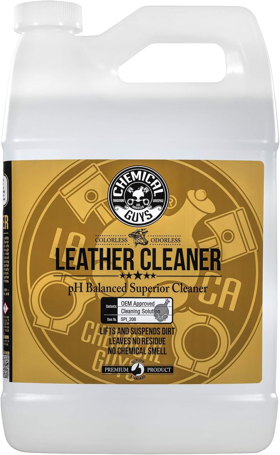 Leather Cleaner, 1 Gal Pack of 2 R13025