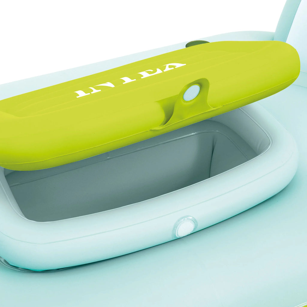 Inflatable Water Lounge with Built In Cooler and Backrests N7526
